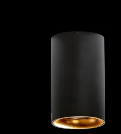 Oprawa natynkowa zewnętrzna EIGER IP54 Czarny/Złoty (AZ4261) - AZzardo