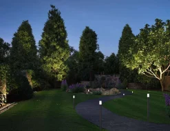 Oprawa ogrodowa FLAREA LED 3W 280 lm 3000K 400mm IP65 230V czarny /aluminium (PL94385) - PAULMANN