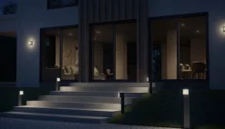 Oprawa ogrodowa GL 85 C 600 SLAVE 3000K IP44 230V aluminium / tworzywo sztuczne (ST078652) - STEINEL