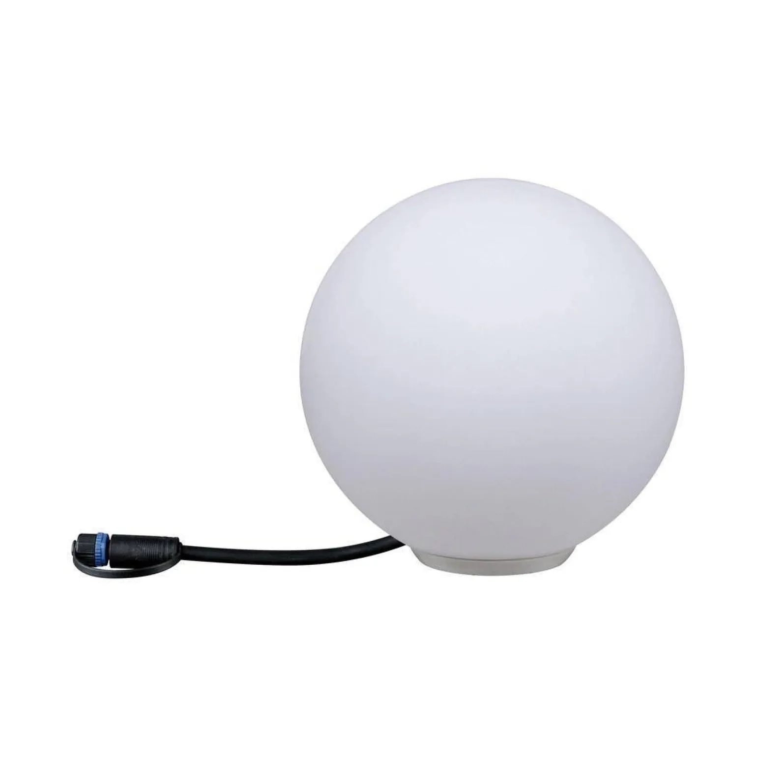 Oprawa ogrodowa Plug & Shine GLOBE 200mm 2.8W 3000K 235lm IP67 24V biały (PL94177) - PAULMANN