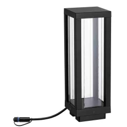 Oprawa ogrodowa Plug & Shine LATARNIA SH Zigbee 2W RGBW DIM IP44 24V antracyt / aluminium (PL94753) - PAULMANN