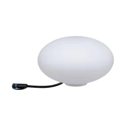 Oprawa ogrodowa Plug & Shine STONE 2.8W 280mm 3000K IP67 24V biały / tworzywo sztuczne (PL94175) - PAULMANN