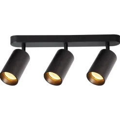 Oprawa Pipe Spot Czarny 3xGU10 (ML1162) - Milagro