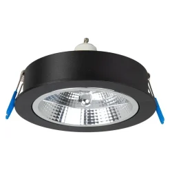 Oprawa podtynkowa Redondo Czarny 1xAR111 GU10 (ML1076) - Milagro