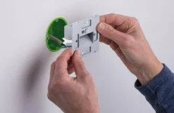 Oprawa przyschodowa EDGE LED czujnik ruchu i zmierzchu kwadrat 1x1,2W 120lm 2700K 230V czarny matowy / tworzywo sztuczne (PL93135) - PAULMANN