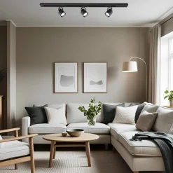 Oprawa Quber Track Czarny 1xE27 3-obwodowy (ML2276) - Milagro