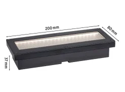 Oprawa solarna wpuszczana DOMENIC LED IP67 3000K 8lm 20x8cm (PL94576) - PAULMANN