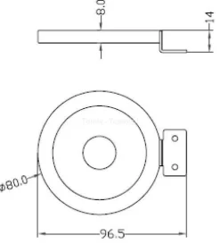 Oprawa SPIEGEL RUND (D687037)