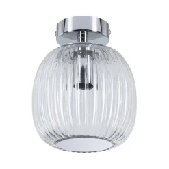 Oprawa sufitowa łazienkowa RUYA E14 max.20W IP44 230V chrom / szkło (PL71141) - PAULMANN