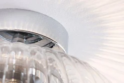 Oprawa sufitowa łazienkowa RUYA E27 max.60W IP44 230V chrom / szkło (PL71142) - PAULMANN