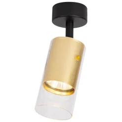 Oprawa sufitowa Ricky Spot złota 1 (ML0689) - Milagro