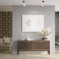 Oprawa sufitowa Ricky Spot złota 1 (ML0689) - Milagro