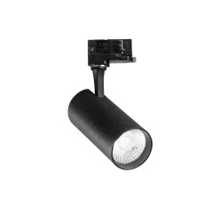 Oprawa systemu szynowego FOX Czarny (FOX_25W_CRI80_4000K_ON-OFF_BK) - Ideal Lux