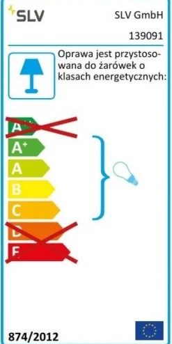 Oprawa szynowa COSMIC, do TENSEO biała 2szt. (139091) - SLV