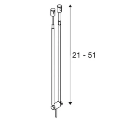 Oprawa szynowa TELESCOPIC, do TENSEO chrom (139082) - SLV