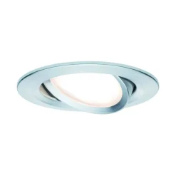 Oprawa wbudowana Nova Coin LED 3-st ściemnianie ruchoma 1x6,5W 2700K 230V Aluminium (PL93486) - PAULMANN