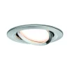 Oprawa wbudowana Nova Coin LED 3-st ściemnianie ruchoma 1x6,5W 2700K 230V Żelazo Szczotkowane/Aluminium (PL93482) - PAULMANN