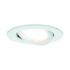 Oprawa wbudowana Nova Coin LED 3-st ściemnianie ruchoma LED 1x6,5W 2700K 230V Biały Mat/Aluminium (PL93484) - PAULMANN