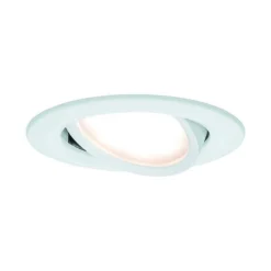 Oprawa wbudowana Nova Coin LED 3-st ściemnianie ruchoma LED 1x6,5W 2700K 230V Biały Mat/Aluminium (PL93484) - PAULMANN