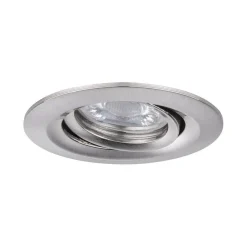 Oprawa wbudowana Nova mini Coin okrągła ruchoma LED 1x4W 310lm Żelazo Szczotkowane/Aluminium (PL94294) - PAULMANN