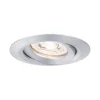 Oprawa wbudowana Nova mini Coin okrągła ruchoma LED 1x4W 310lm Aluminium (PL94296) - PAULMANN
