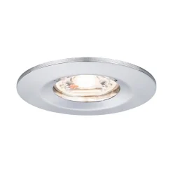 Oprawa wbudowana Nova mini Coin okrągła IP44 LED 1x4W 310lm Chrom/Aluminium (PL94302) - PAULMANN