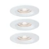 Oprawa wbudowana Nova mini Coin okrągła IP44 LED 3x4W 310lm Biały Mat/Aluminium (PL94299) - PAULMANN