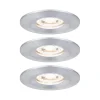 Oprawa wbudowana Nova mini Coin okrągła IP44 LED 3x4W 310lm Aluminium (PL94305) - PAULMANN