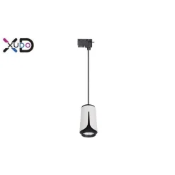 Oprawa wisząca szyna 1-faza GU10 biała+c (XD-IK254W) - Xudo