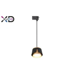 Oprawa wisząca szyna 1-faza GX53 czarn+z (XD-IK258B) - Xudo