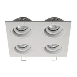 Oprawa wpuszczana CHUCK DL 4 SQUARE SPOT biała (20069-WH) - Zuma Line