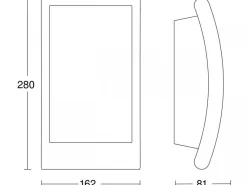 Oprawa zewnętrzna z czujnikiem zmierzchu L 22 N antracytowyracyt (ST065782) - STEINEL
