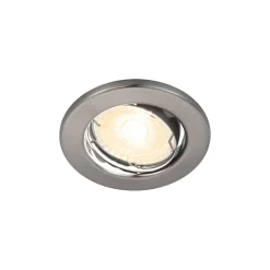 Oprawy podtynkowe CANIS Nordlux GU10 50W Metal Szczotkowany nikiel