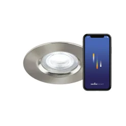Oprawy podtynkowe DonSmart Nordlux LED Tworzywo sztuczne Szczotkowany nikiel