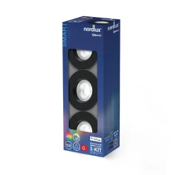 Oprawy podtynkowe DonSmart Nordlux LED Tworzywo sztuczne Czarny