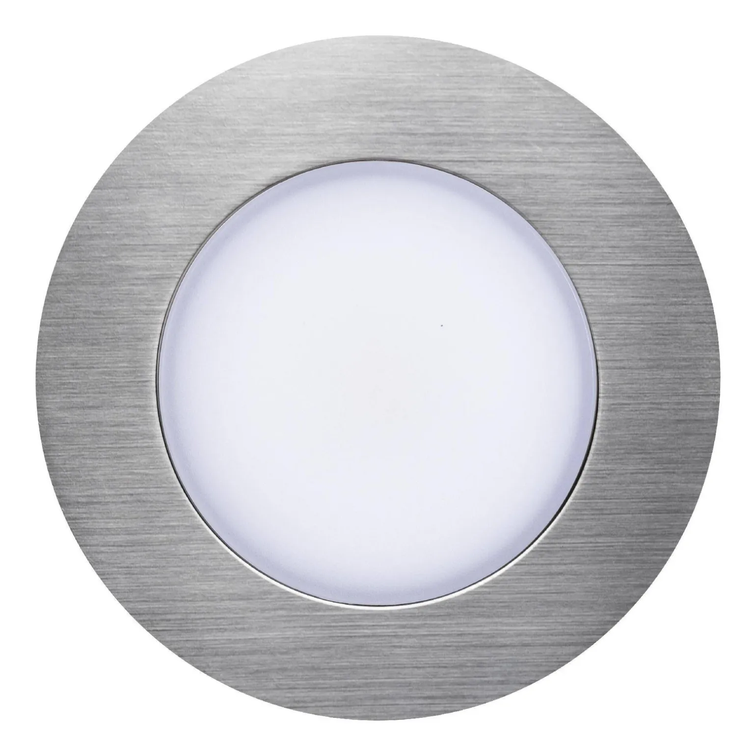 Oprawy podtynkowe LEONIS Nordlux LED Tworzywo sztuczne Szczotkowany nikiel