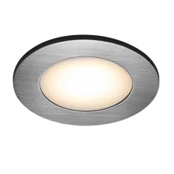 Oprawy podtynkowe LEONIS Nordlux LED Tworzywo sztuczne Szczotkowany nikiel