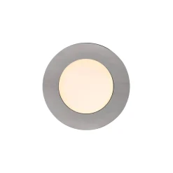 Oprawy podtynkowe LEONIS Nordlux LED Tworzywo sztuczne Szczotkowany nikiel