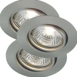 Oprawy podtynkowe TRITON Nordlux GU10 3X35W Metal Stal szczotkowana