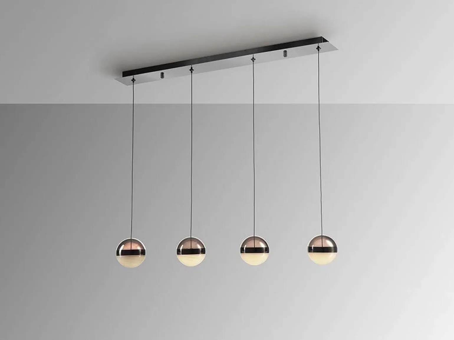 Orbes lampa wisząca 4L (276481) - Schuller