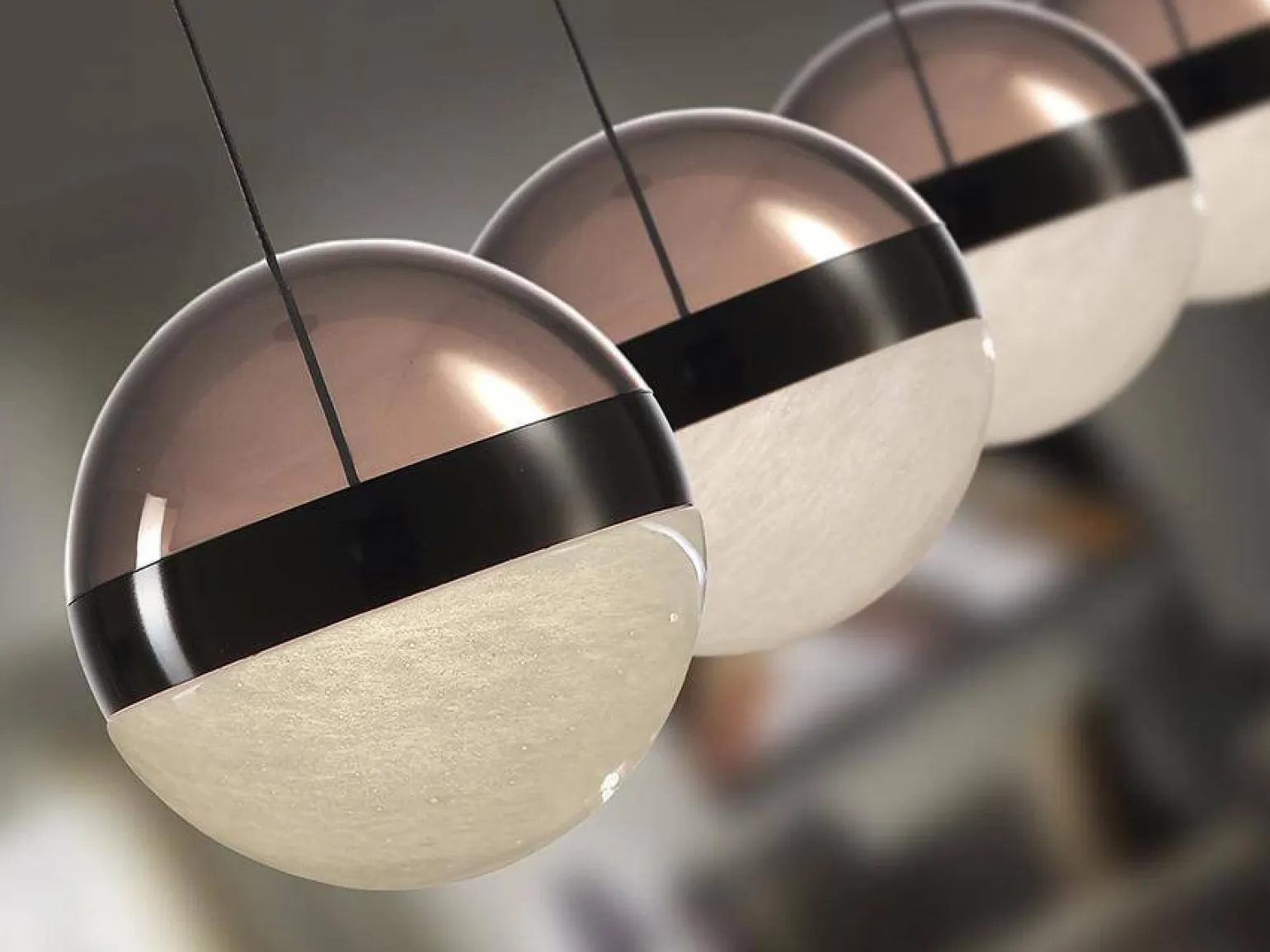 Orbes lampa wisząca 4L (276481) - Schuller