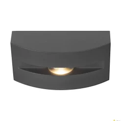 OUT-BEAM FRAME CW, zewnętrzna lampa sufitowa natynkowa i ścienna LED, kolor antracyt, 3000 K (1003518) - SLV