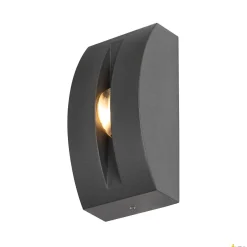 OUT-BEAM FRAME CW, zewnętrzna lampa sufitowa natynkowa i ścienna LED, kolor antracyt, 3000 K (1003518) - SLV