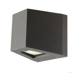 OUT-BEAM, lampa ścienna outdoor, LED, 3000K, beam up/flood down, antracytowa (229665) - SLV
