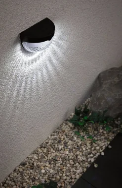 Outd Solar Kinkiet solarny LED Mimmo IP44 6500K 20lm czarny (PL94666) - PAULMANN