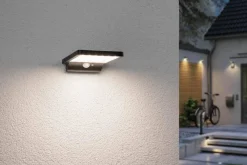 Outdoor Solar kinkiet Solveig 300lm IP44 3000K czujnik ruchu (PL95393) - PAULMANN