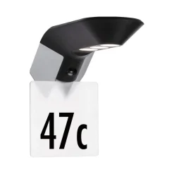 Outdoor Solar Kinkiet Soley ZigBee IP44 3000K 150lm Antracyt (PL94279) - PAULMANN