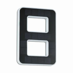 Outdoor Solar numer domu 8 3000K IP44 Wymienny akumulator (PL79849) - PAULMANN