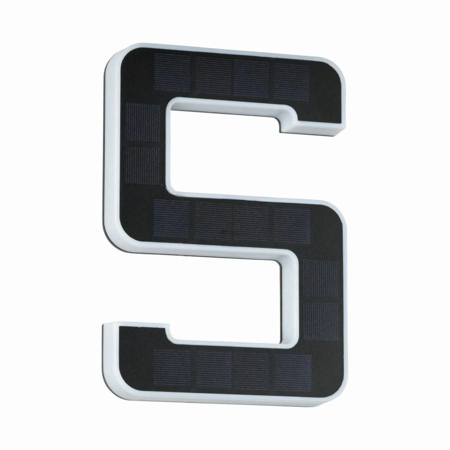 Outdoor Solar numer domu 5 3000K IP44 Wymienny akumulator (PL79846) - PAULMANN