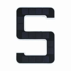 Outdoor Solar numer domu 5 3000K IP44 Wymienny akumulator (PL79846) - PAULMANN